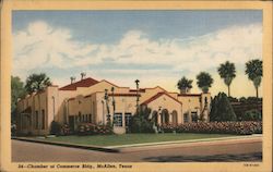 Chamber of Commerce Building Postcard