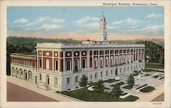 Municipal Building Waterbury, CT Postcard Postcard Postcard