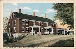 The Office, The Shakers East Canterbury, NH Postcard Postcard Postcard