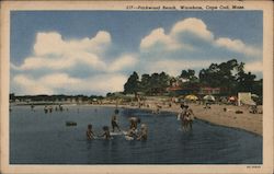 Parkwood Beach on Cape Cod Wareham, MA Postcard Postcard Postcard