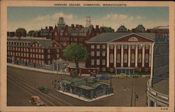 Harvard Square Postcard