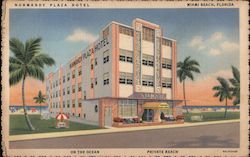 Normandy Plaza Hotel Postcard