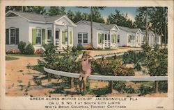 Green Acres Motor Court Postcard