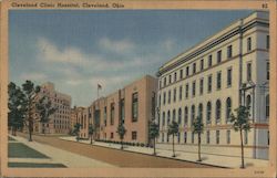 Cleveland Clinic Hospital Ohio Postcard Postcard Postcard