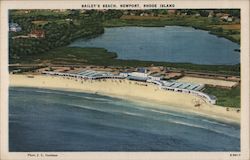 Bailey's Beach Postcard