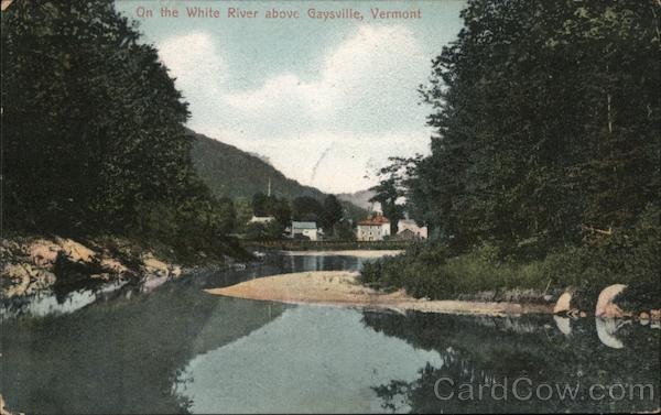 On the White River Gaysville Vermont