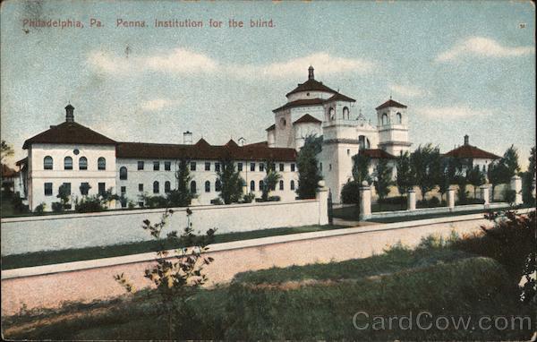 Penna Institution for the Blind Philadelphia Pennsylvania
