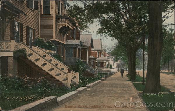 Greene Street Looking West Augusta Georgia