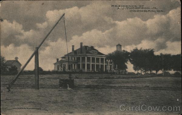 Residence of A.J. Thompson Jr. Cochran Georgia