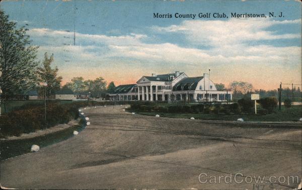 Morris Country Golf Club Morristown New Jersey