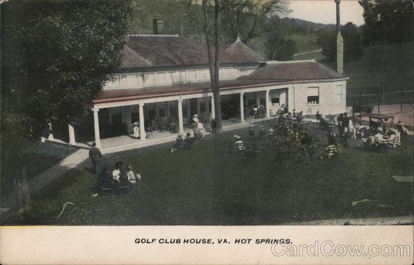 Golf Club Hot Springs Virginia