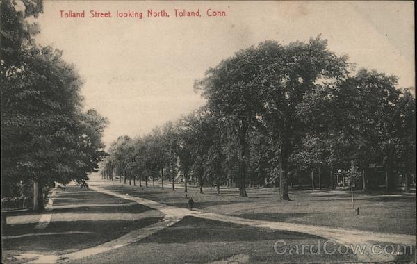 Tolland Street, Looking North Connecticut