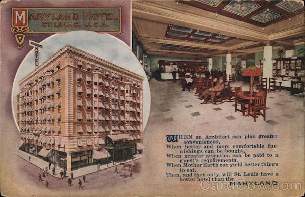 Maryland Hotel St. Louis Missouri