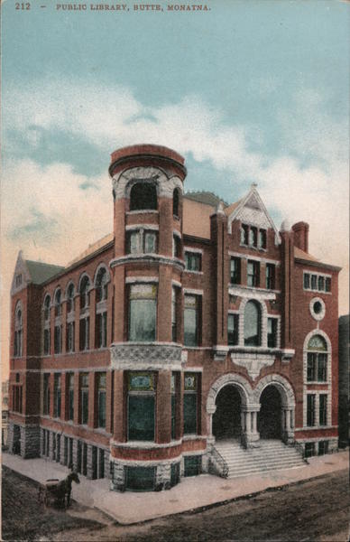 Public Library Butte Montana