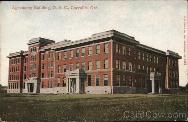 Agronomy Building Corvallis Oregon