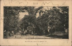 Elm House, Danville Green Postcard