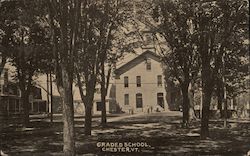 Grade School Chester, VT Postcard Postcard Postcard