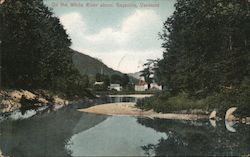 On the White River Postcard