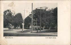 Morrisville, Vt Postcard