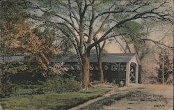 The Old Henry Bridge Bennington, VT Postcard Postcard Postcard