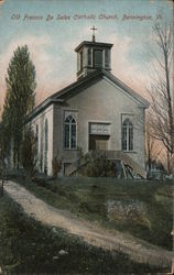 Old Francis De Sales Catholic Church Postcard