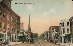 Main Street Postcard