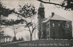 Pinkerton Academy - The New & The Old Postcard