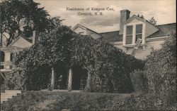 Residence of Kenyon Cox Cornish, NH Postcard Postcard Postcard