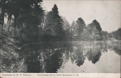 Contoocook River West Henniker, NH Postcard Postcard Postcard