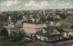 Birdseye View of Aiken, S.C. Postcard