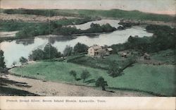 French Broad River, Seven Island Shoals Postcard