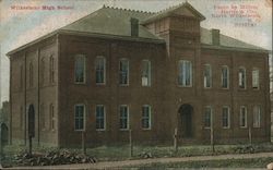 Wilkesboro High School Postcard