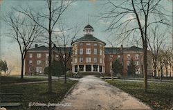 G.F. College Postcard