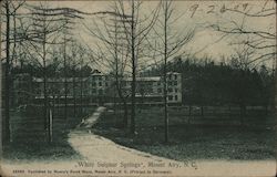 White Sulphur Springs Postcard