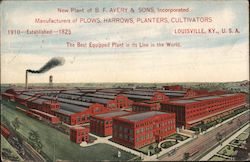 New Plant of B.F. Avery & Sons, Inc. Louisville, KY Postcard Postcard Postcard