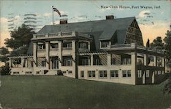New Club House Postcard