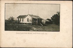 Swan Lake Club House Postcard