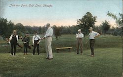 Jackson Park, Golf Link Postcard
