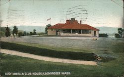 Golf Links & Club House Postcard