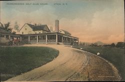 Yahnundahsis Golf Club House Utica, NY Postcard Postcard Postcard