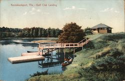 Golf Club Landing Kennebunkport, ME Postcard Postcard Postcard