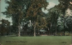 Club House Country Club Postcard