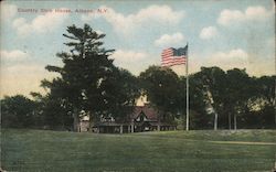 Country Club House Albany, NY Postcard Postcard Postcard