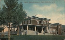 Wellsville Country Club Postcard