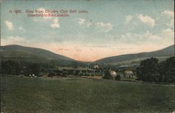 View From Country Club Golf Links, Stamford-In-The-Catskills Postcard