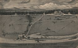 Qualicum Seaside Hotel and Golf Course Postcard