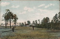 Golf Links, Piney Woods Inn Postcard