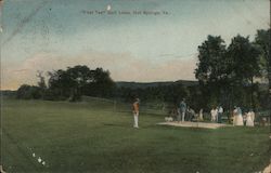 "First Tee" Golf Links Postcard