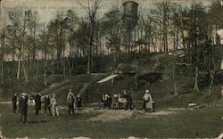 Scene on Forest Park Golf Club Links, Union Course Postcard