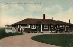 Jefferson County Golf Club House Watertown, NY Postcard Postcard Postcard